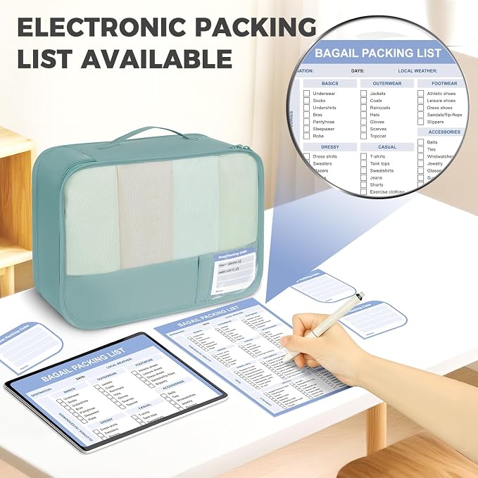 BAGAIL 9 Set Packing Cubes - Image 4