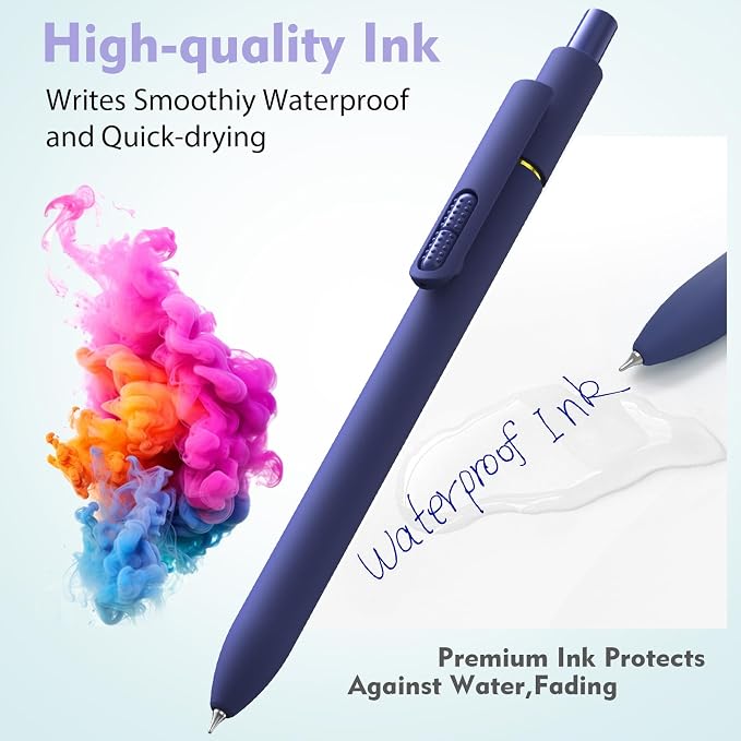 Hiacry 8Pcs Colorful Gel Pens - Image 3
