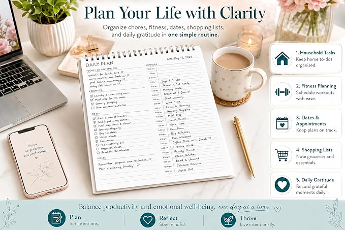 Undated 24 Hour Daily Planner - Image 6