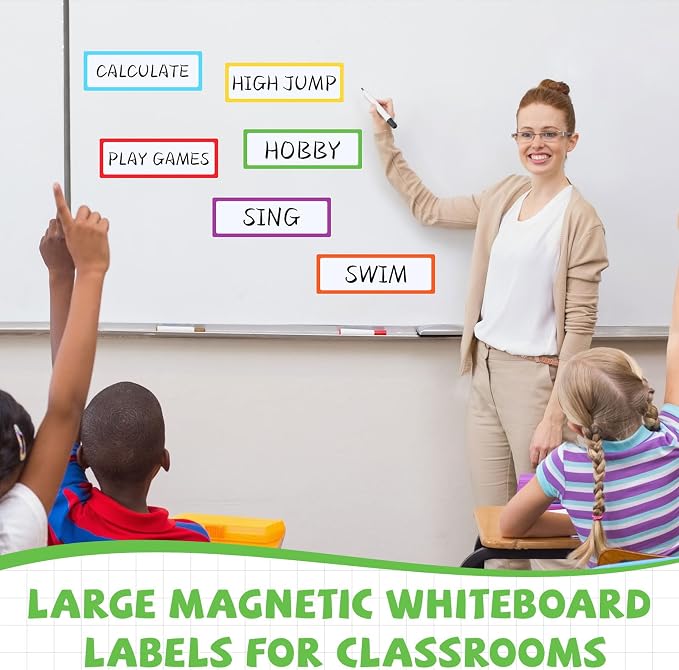 24 Pcs Large Magnetic Dry Erase Labels - Image 3