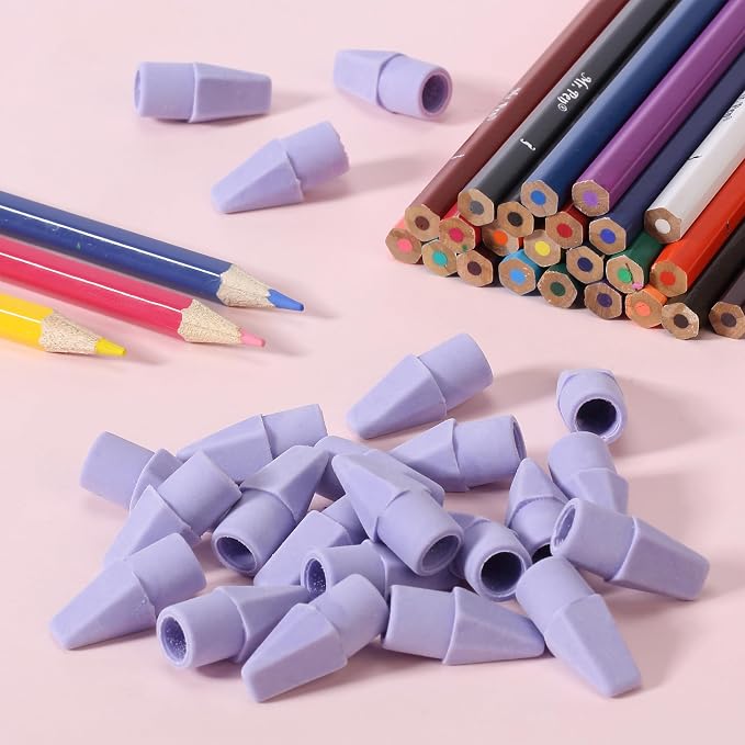 Mr. Pen- Pencil Erasers Toppers, 120 Pack, Erasers - Image 6