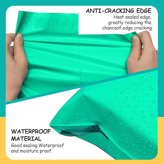 Poly Mailers 10x13 inch 200 Pcs, Plastic Mailing Envelopes - Image 4