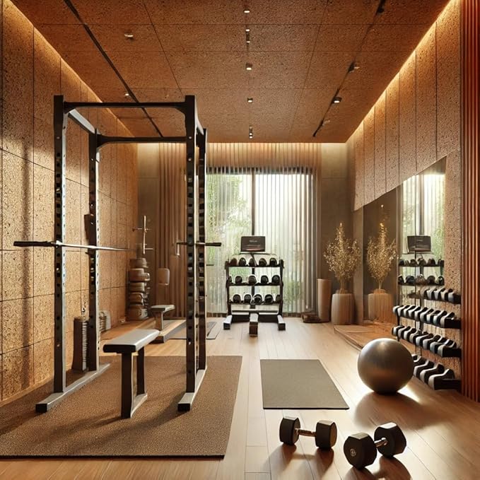 Manton Cork Premium Cork Roll - 4' x 10' x 1/2", 100% Natural Facing Grade Material for Bulletin Boards, Decorative Photo and Message Push Pin Displays - Perfect for Home, School, and Office-DeskLoop Office