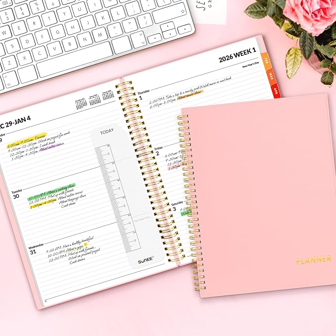 SUNEE 2026 Weekly and Monthly Planner - Image 7