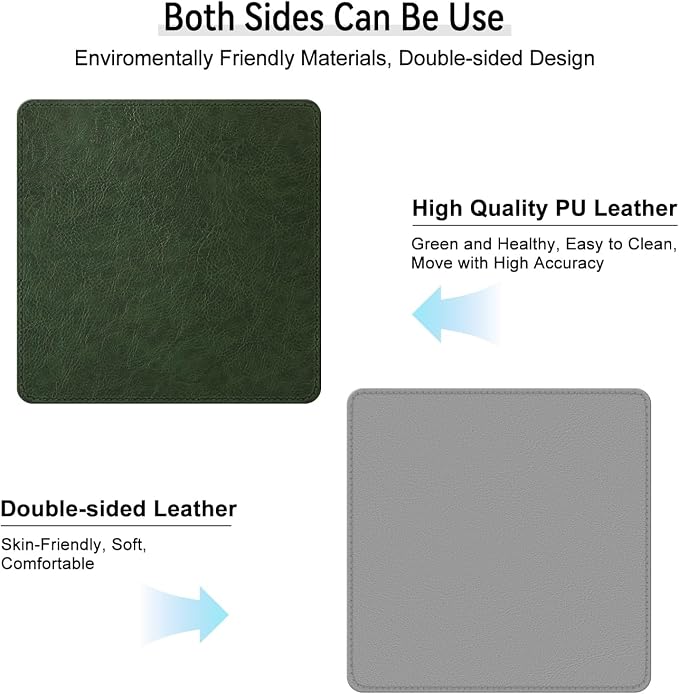 Imitation Crazy Horse Leather Desk Mat - Image 3