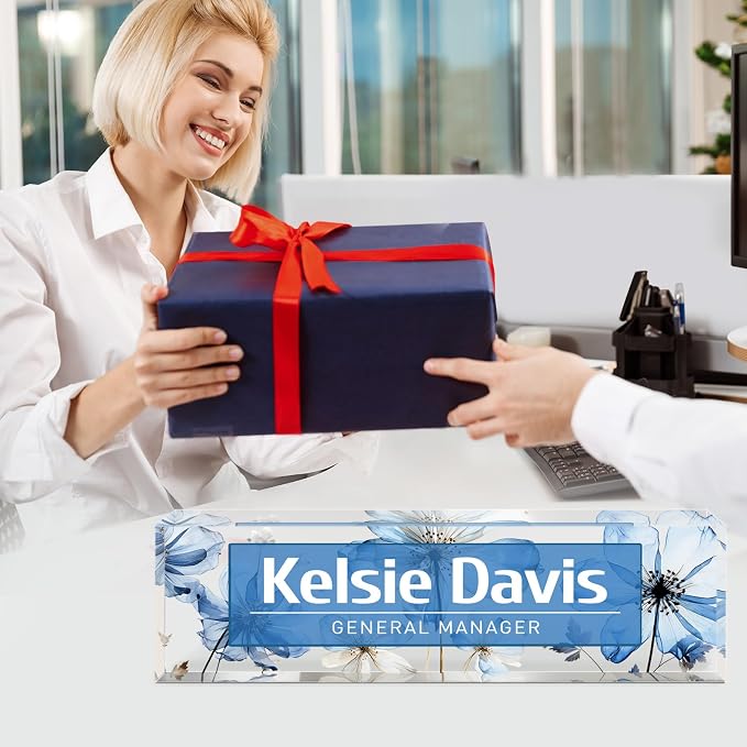 Custom Name Plate for Desk - Image 4