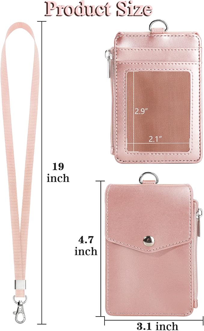 Teskyer Leather ID Badge Holder - Image 7