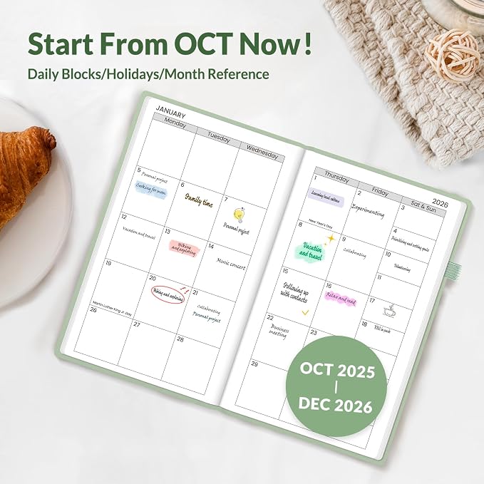 SUNEE 2026 Pocket Weekly Planner - Image 2