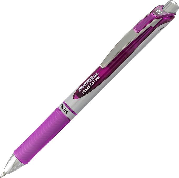 Pentel EnerGel RTX Retractable Liquid Gel Pen, Medium Line, Metal Tip - Image 2