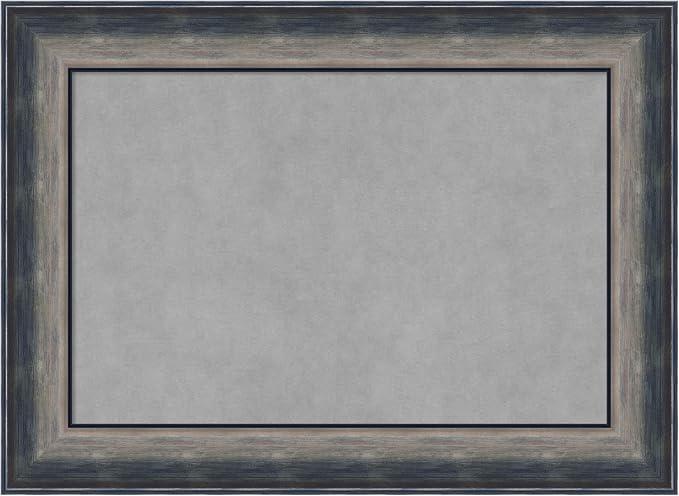 Amanti Art Silver Framed Magnetic Board 22x30 Medium Vision Board by AmantiArt