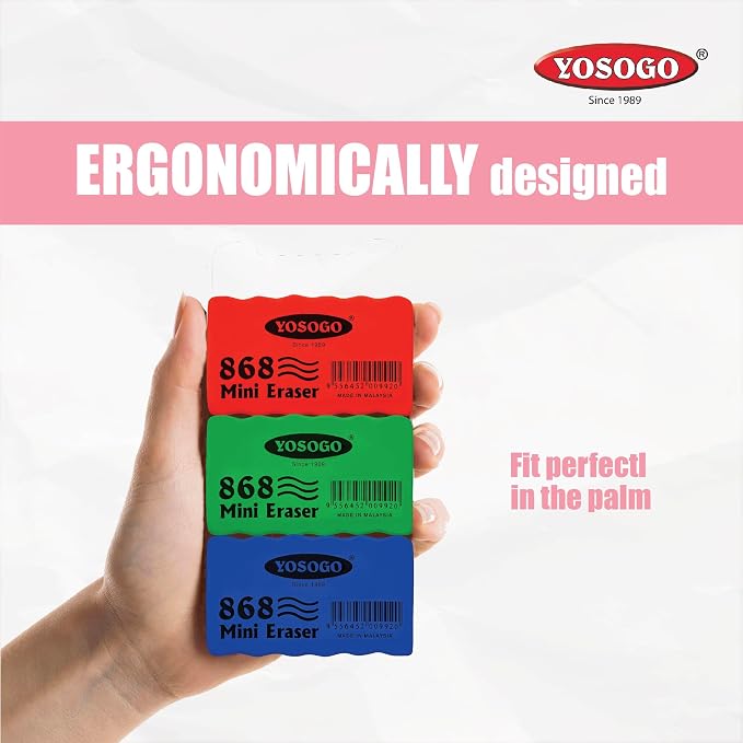 Mini-Sized Dry-Erase Whiteboard Erasers - Image 6