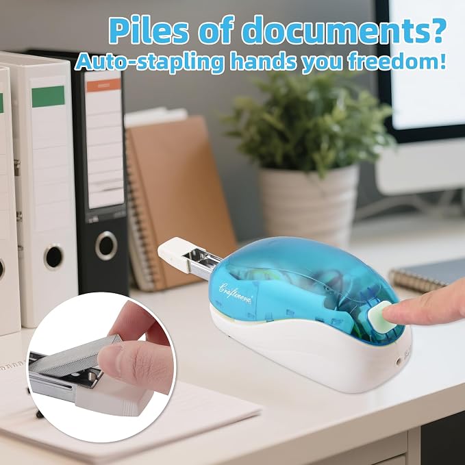 Electric Stapler, Including 2000 Staples and 1 Staple Remover, Suitable - Image 9