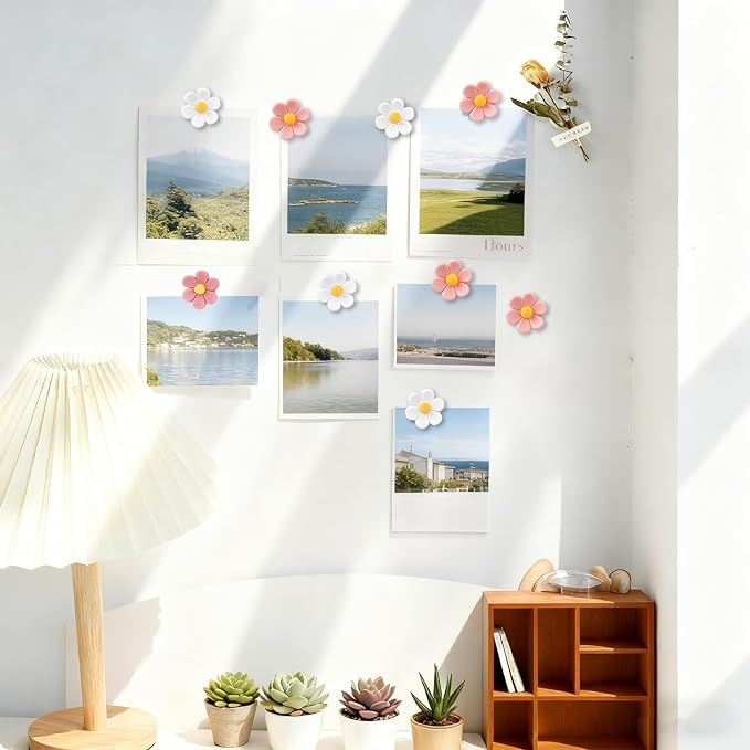Cute Flower Push Pins, Photo Walls, Office & Home Decor - Image 5