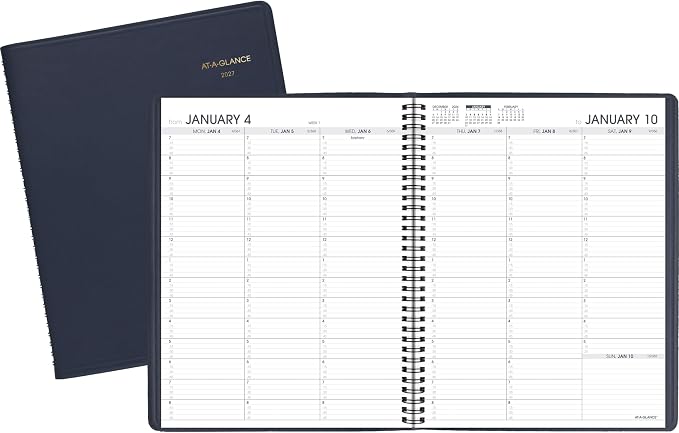 AT-A-GLANCE 2027 Appointment Book Planner, 13-Month Jan-Jan, 8.25" x 11" - Image 9