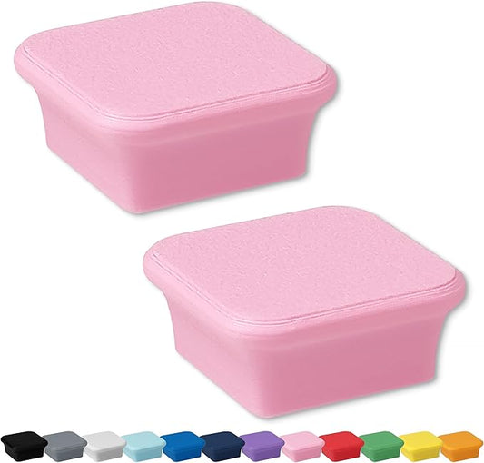 Glassboard Studio MiniBar Magnet - Strong Neodymium Rare Earth Magnets for Fridge, Whiteboard, Locker & Magnetic Glassboards - Ideal for Crafting & Office Use - Strong Fridge Magnets (Blush Pink, 2)-DeskLoop Office