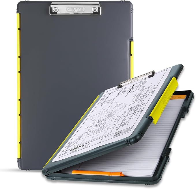 Dexas Legal Size XL Slimcase 2 Storage Clipboard, 15.5" x 10.5" by Dexas