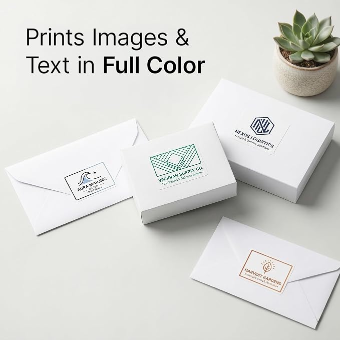 2 1/3" X 3 3/8" Matte White Printable Labels Name Tag Stickers, Address and - Image 5