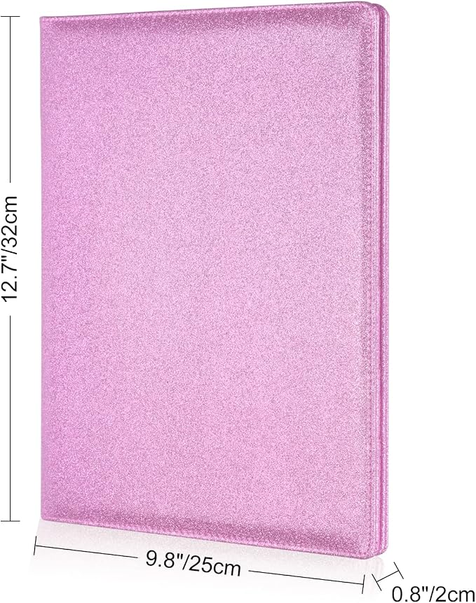 Cacturism Padfolio Portfolio Folder, Foldable Letter Size Clipboard Legal Pad - Image 3