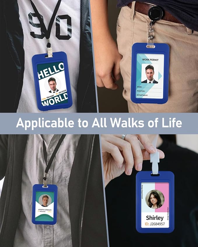 Uniclife 1 Pack ID Badge Holder - Image 6