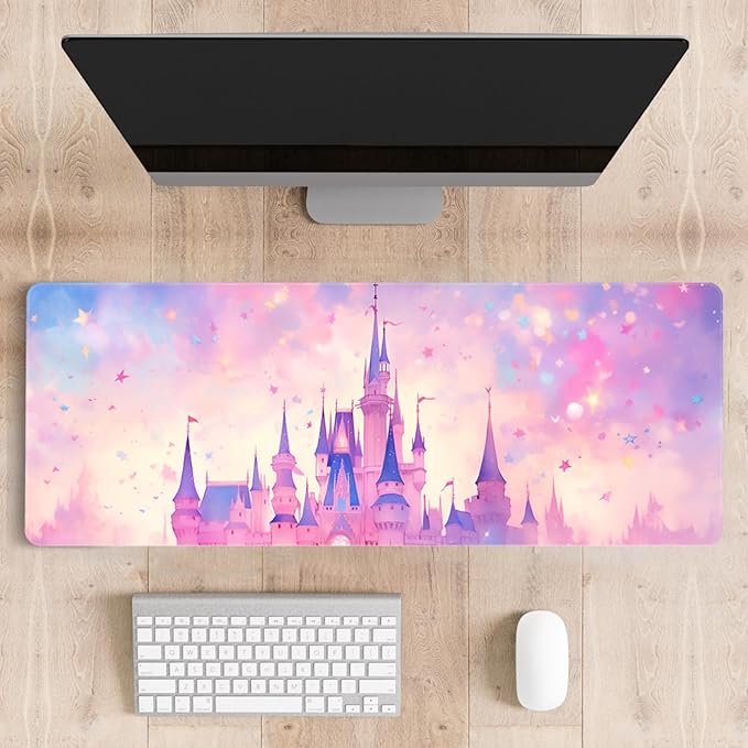 Mousepad Desk Mat Gaming Large Keyboard Cute Office Desktop Computer Laptop - Image 6