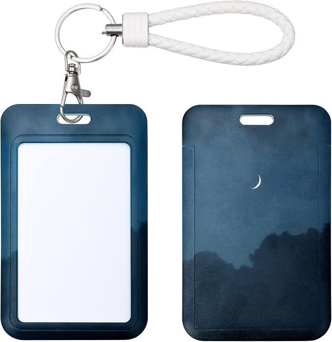 ID Card Badge Holder Key Chain by SHININGEYES