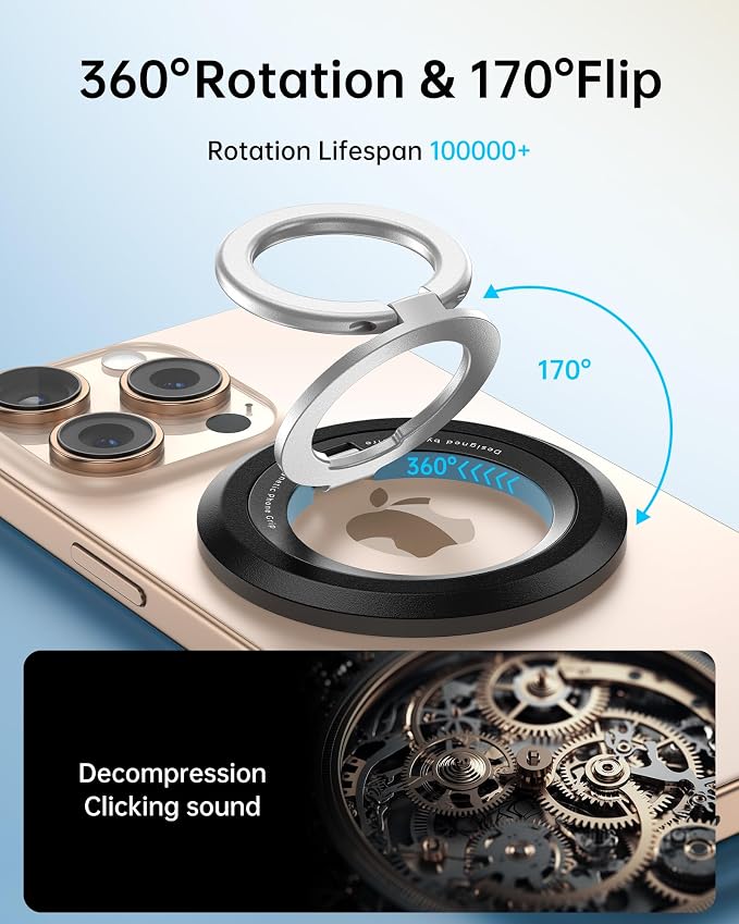SYNCWIRE Magnetic Phone Ring Holder - Image 3