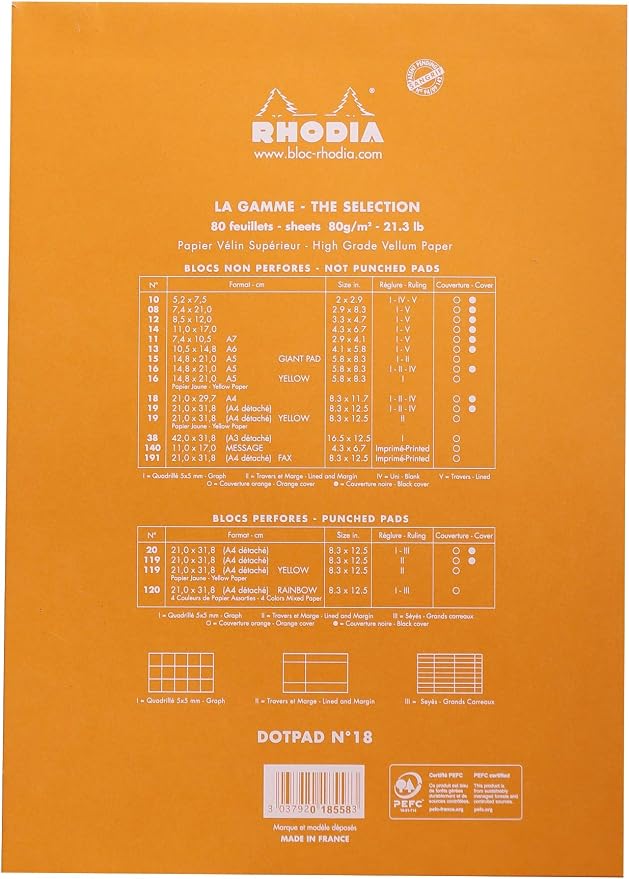 Rhodia Staplebound Notepad - Image 3