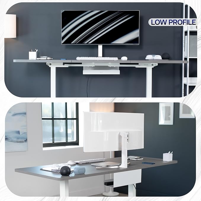 VIVO Under Desk 17 inch Extra Deep Cable Management Tray, Power Strip Holder - Image 8