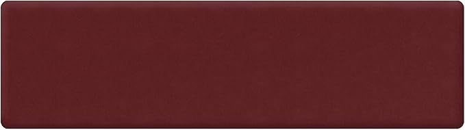GelPro Anti Fatigue Nonslip Mat: Hard Floor Utility Mats for Garage, Patio and Kitchen - 20" x 72" x .5" - Leather Grain Cranberry-DeskLoop Office