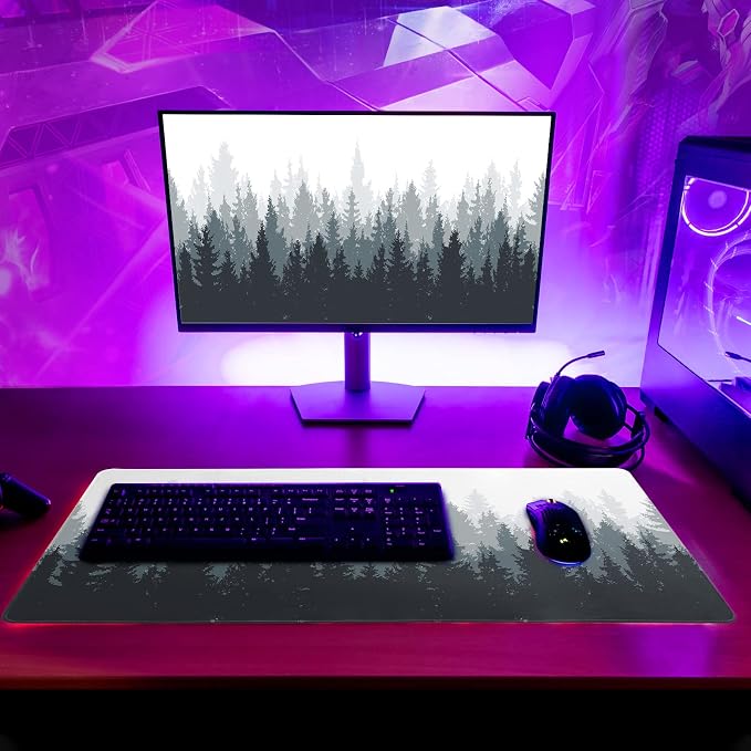 Desk Mat, Large Mouse Pad 31.5x11.8 Inch XL Extended Gaming Mouse Pad Mat - Image 6