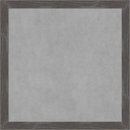 Amanti Art Grey Framed Magnetic Board 27x27 Medium Vision Board by AmantiArt