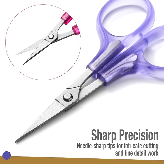 Beaditive High Precision Detail Scissors Set Sharp, Fine Tips | Paper Cutting - Image 2