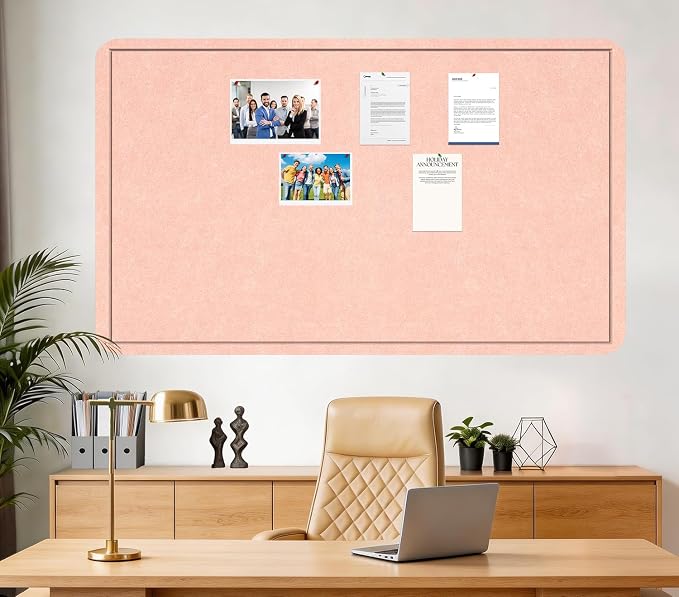 Extra Large Bulletin Board, 96 X 48 inches Cork Board - Image 2
