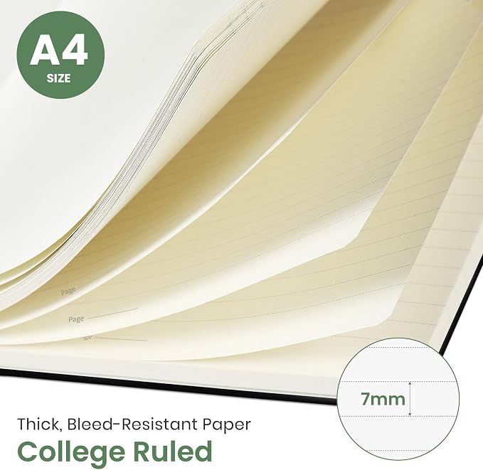 Taja Large Spiral Lined Journal - Image 2