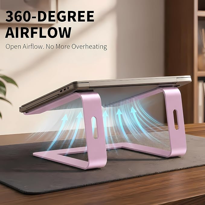 Orionstar Ergonomic Laptop Stand, Premium 5mm Aluminum Riser - Image 3