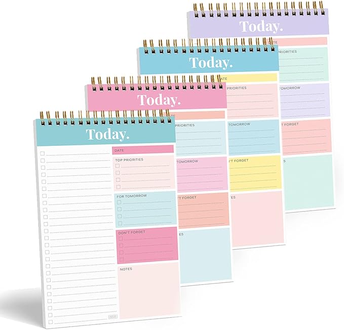 Sweetzer & Orange Daily & Weekly To Do List Notepad – Undated Work Planner & by SweetzerOrange