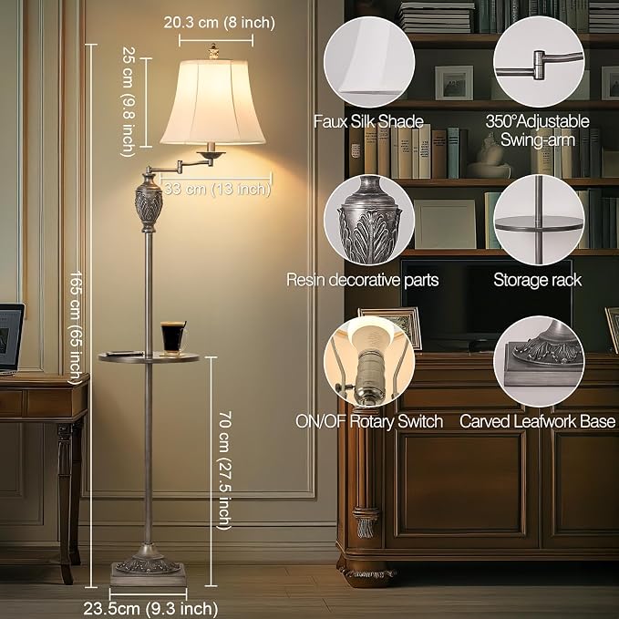 Traditional LED Floor Lamp - Image 4