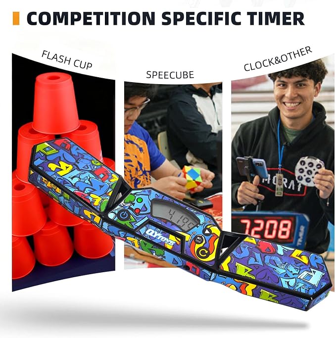 Professional Speed Cube Timer, Touch Control Timer - Image 5