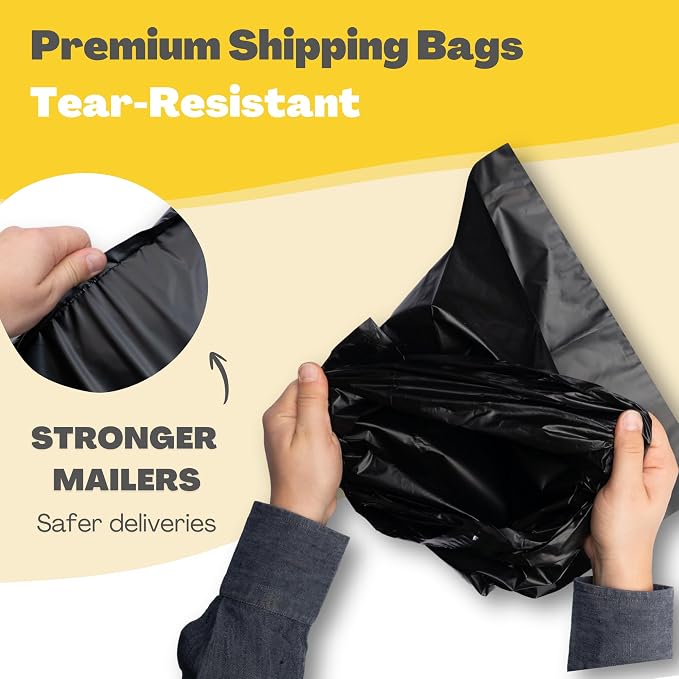 Shipping Bags with Label Pouch - Image 4