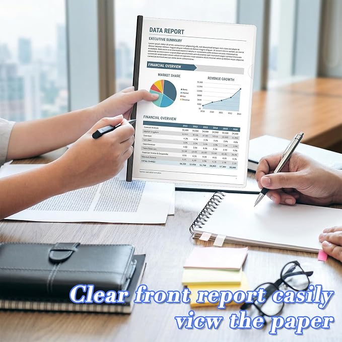 50 Pack Clear Report Covers - Image 5