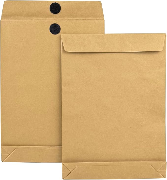 40 Pack Large Expandable Envelopes, 9.3x 13" Big Mailing Envelopes | - Image 8