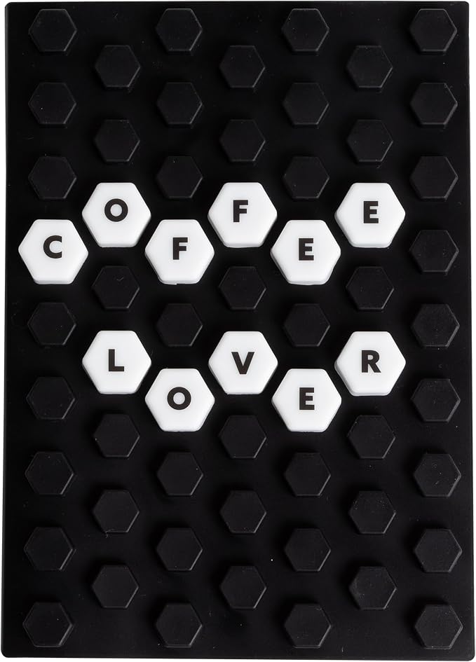 Pearhead Letterboard Composition Notebook, Customizable Silicone Cover Fidget by Pearhead