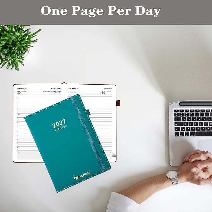 Daily Planner 2027 / Appointment Book, One Page Per Day, Jan - Image 5