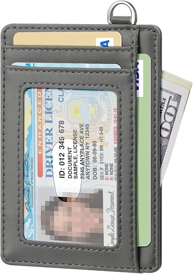 FurArt Slim Minimalist Wallet RFID Credit Card Holder - Image 2