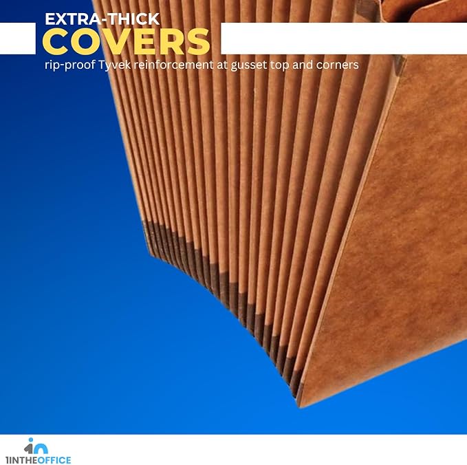 1InTheOffice Expanding File Folder Organizer, Accordion Folder - Image 5