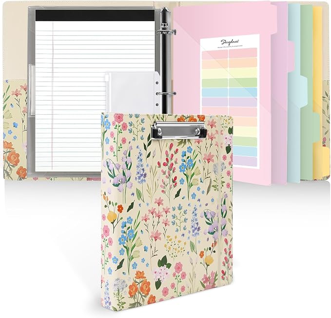 SKYDUE 1 Inch 3-Ring Binder by SKYDUE