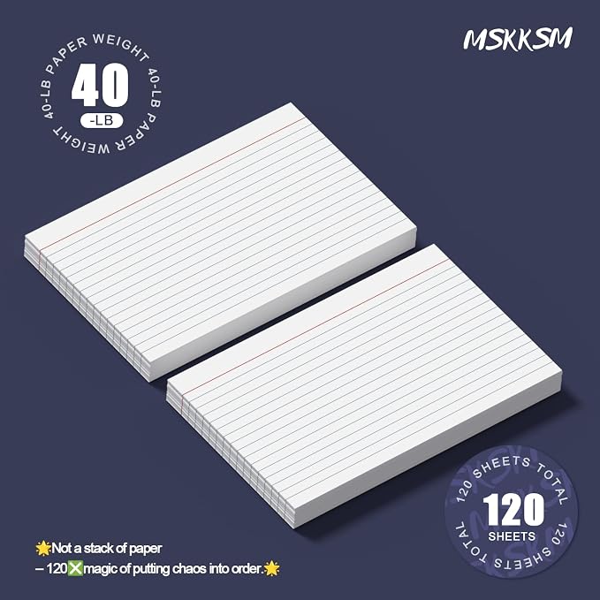 Index Cards 5x8 Inch - Image 5