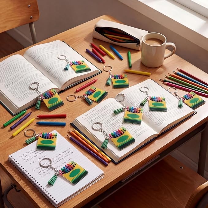 Sureio 30 Pcs Back to School Teacher Appreciation Gift Bulk Mini Notebook - Image 6