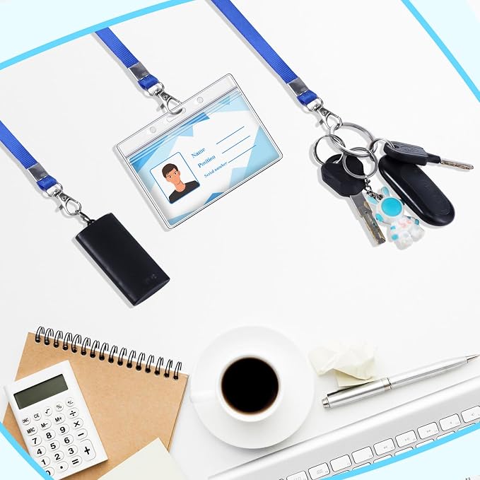 100 Pack Name Tag Lanyards - Image 5