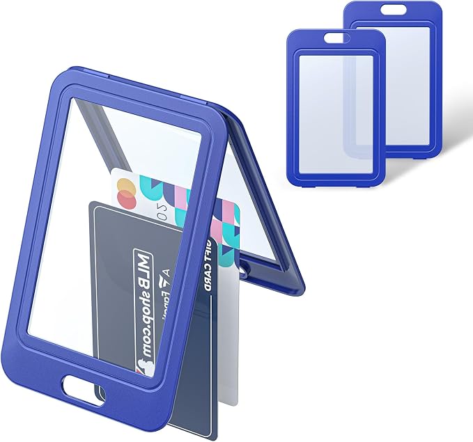 Uniclife 3 Pack ID Badge Holder by UnicLife